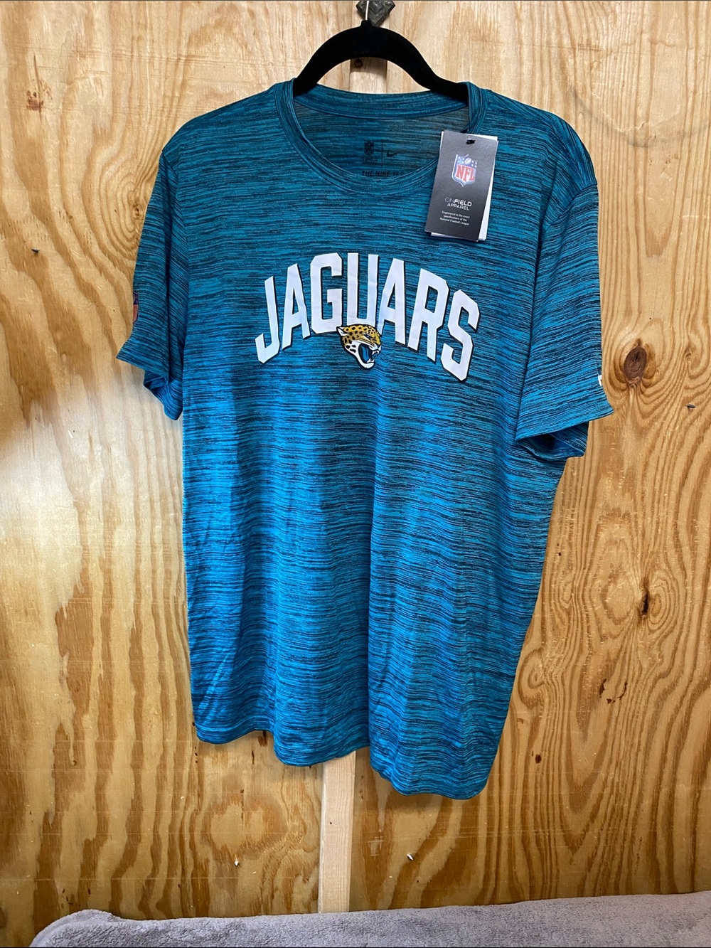 Nike size L on field dry fit short sleeve NWT